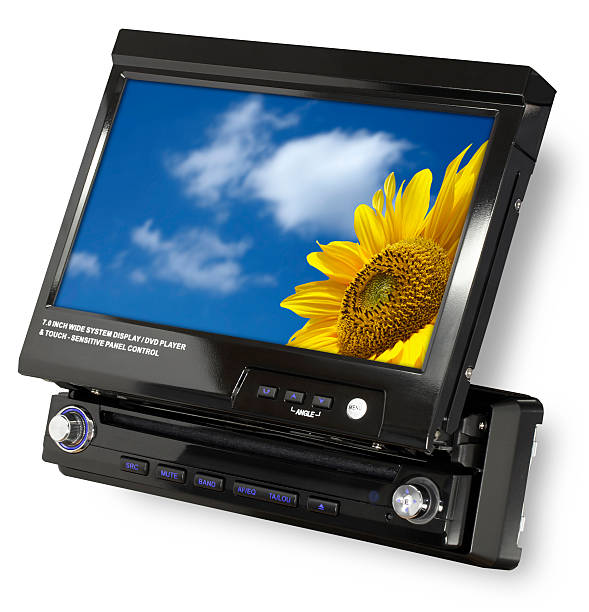 Car DVD/CD receiver with 7" LCD wide screen